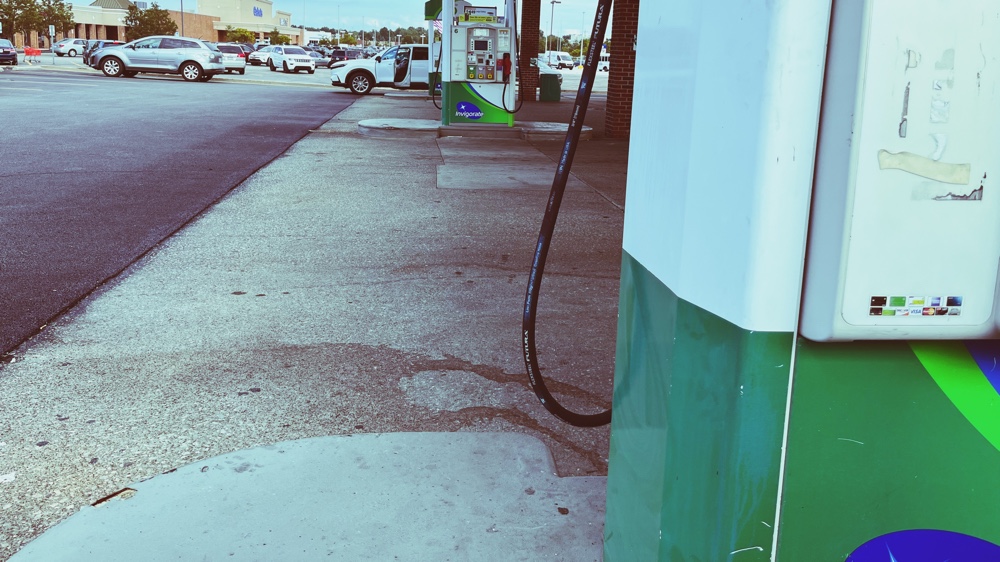 gas station pumps